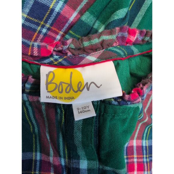 9/10 Boden Plaid Flannel Dress - Picture 5 of 6